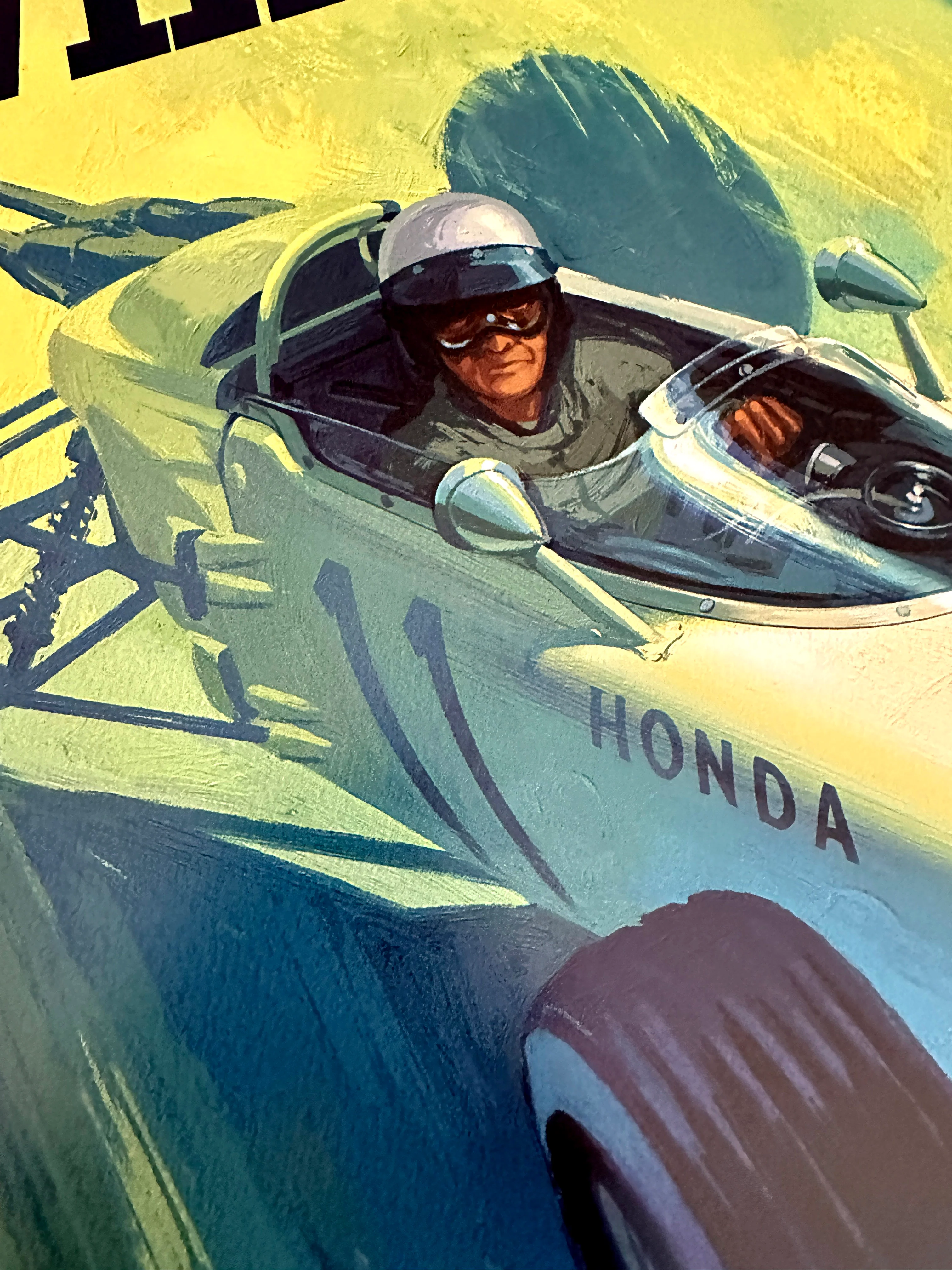 1965 Mexican Grand Prix Poster - Image 5