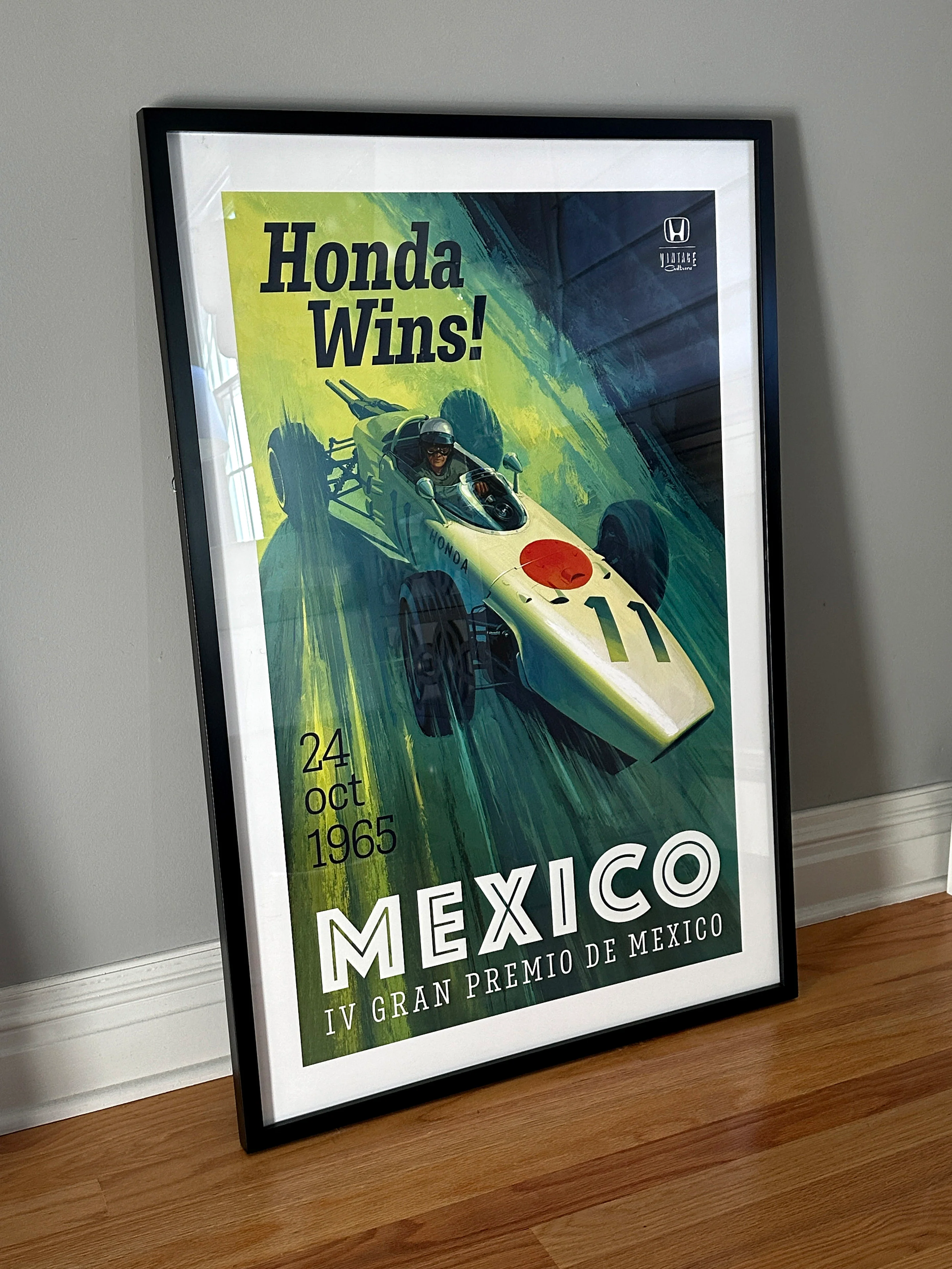 1965 Mexican Grand Prix Poster - Image 7