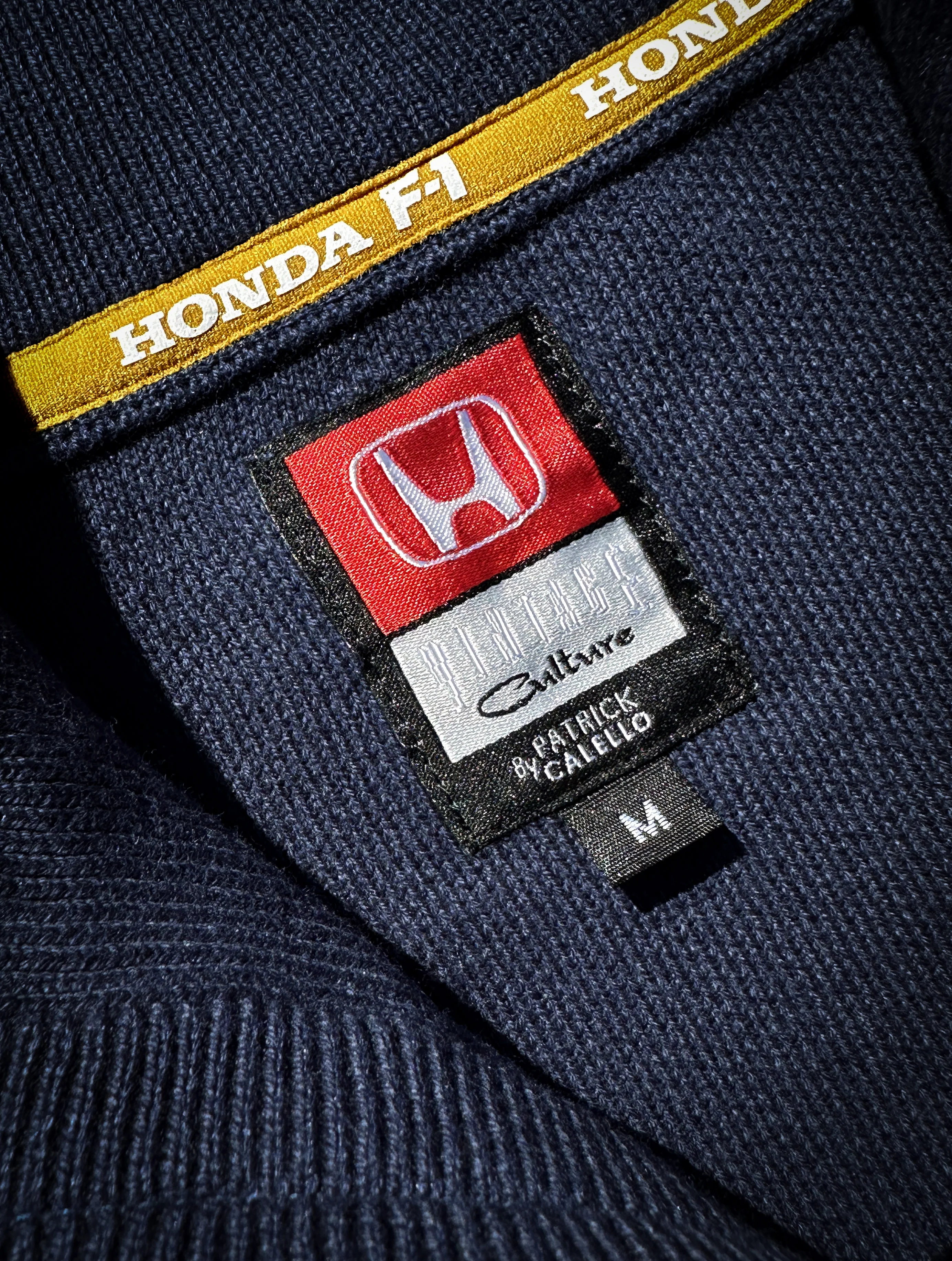 1986 Honda F1 Team 1/4-Zip Sweater (Blue) - Image 6