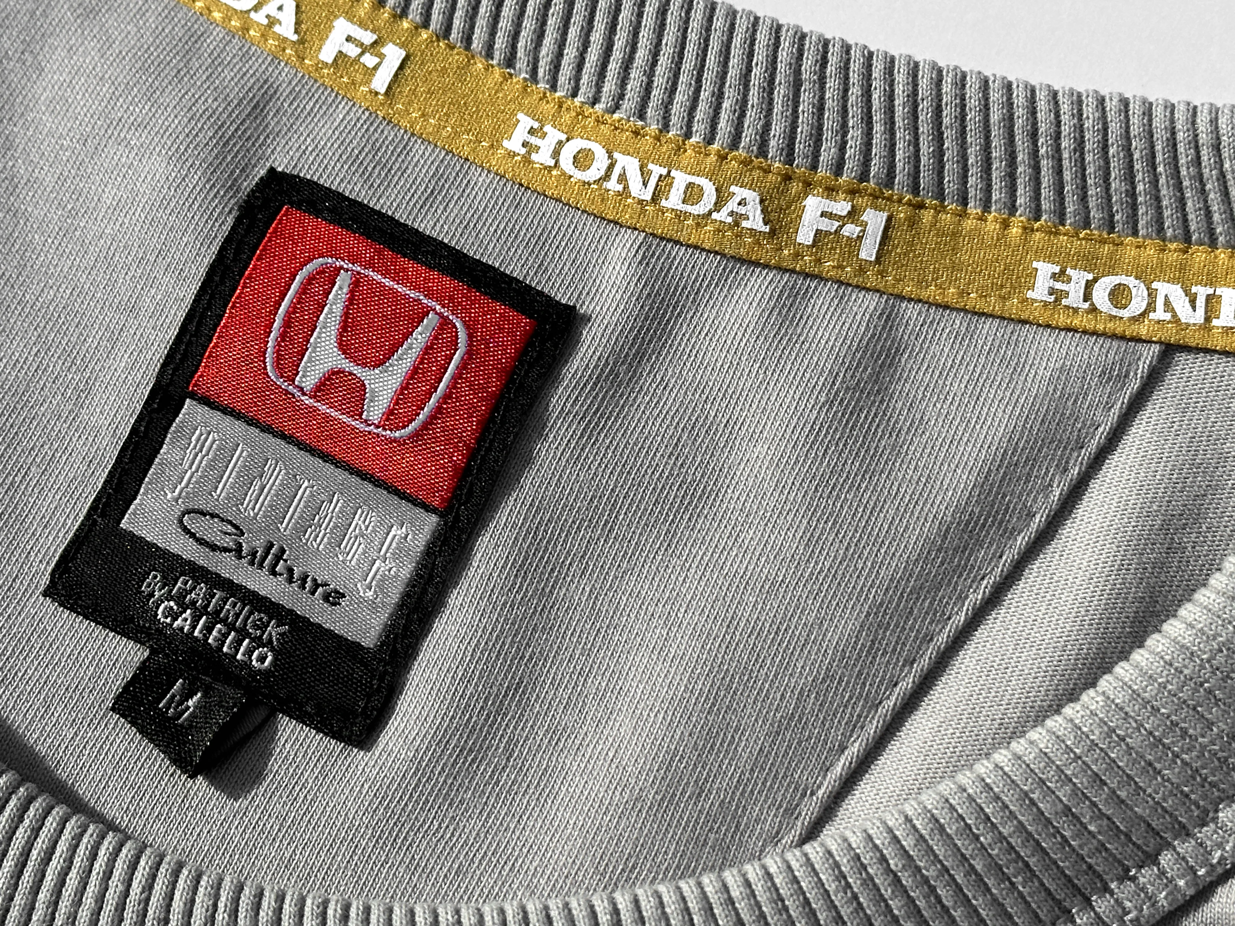 1986 Honda F1 Team Tee (gray) - Image 6