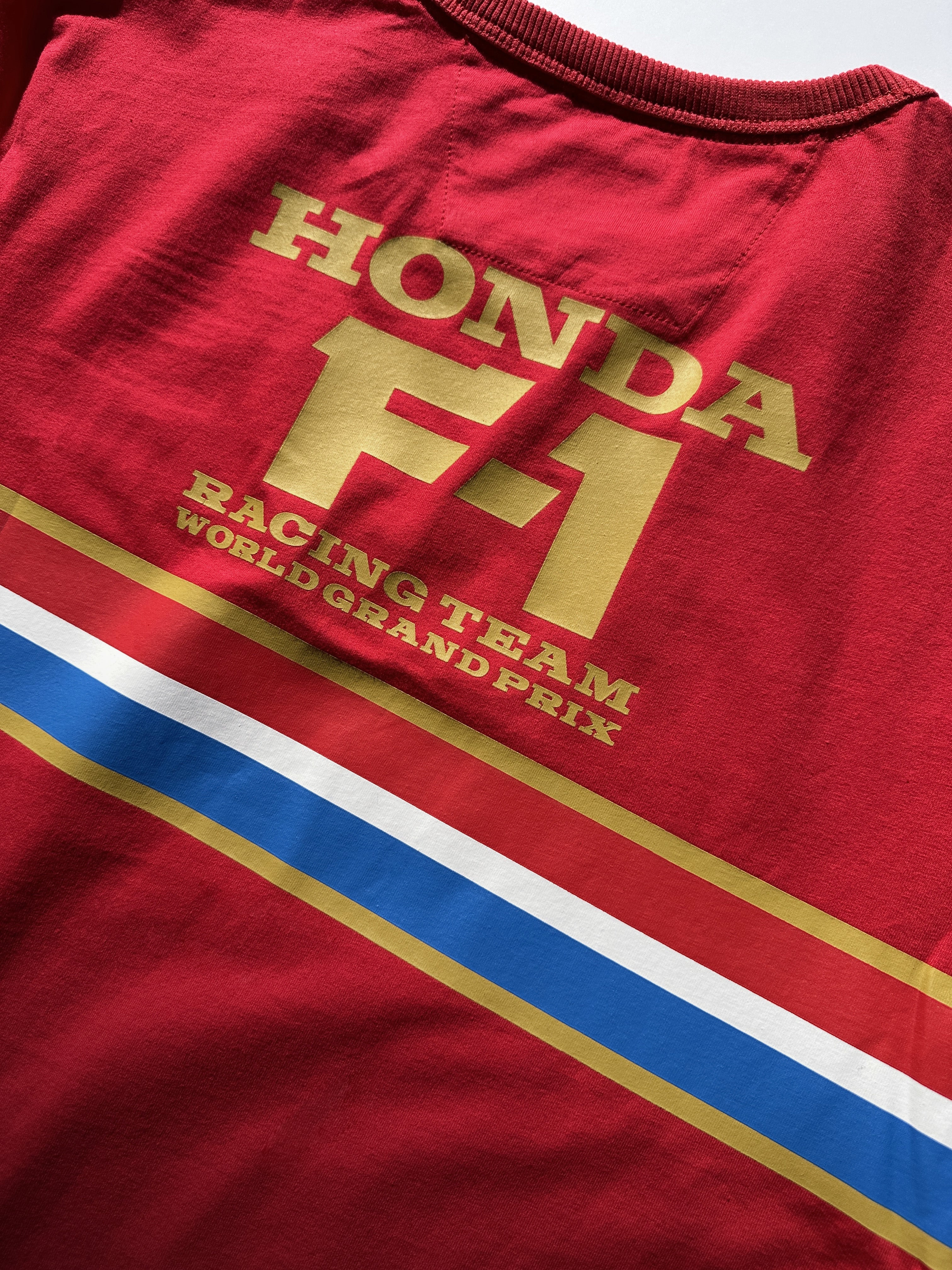 1986 Honda F1 Team Tee (red) - Image 7