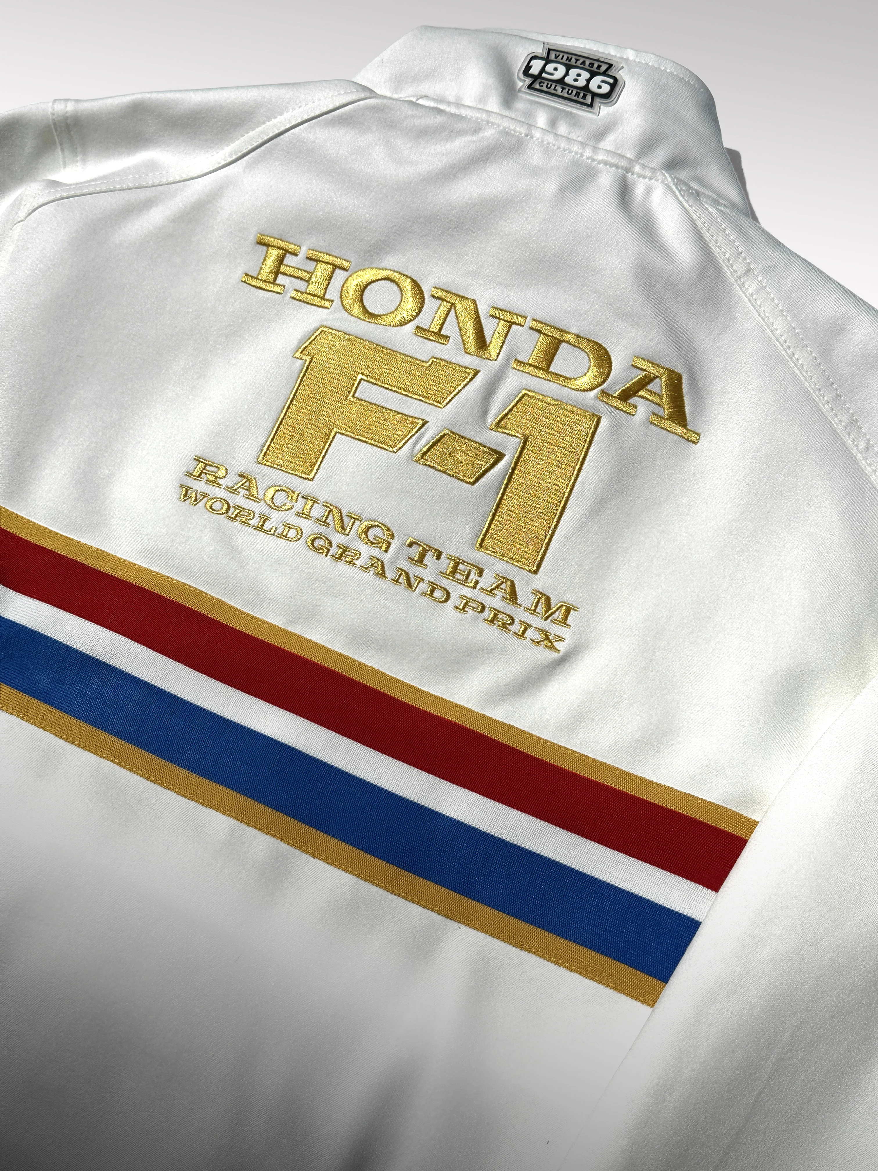 1986 Honda F1 Team Zipper Jacket (White) - Image 6