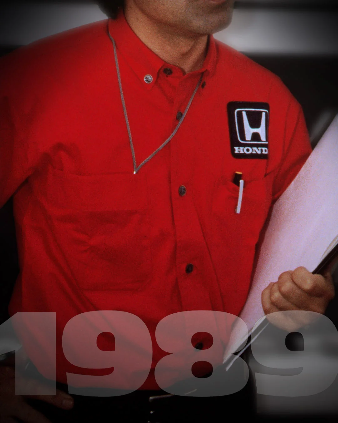 1989 Honda Grand Prix Racing Team Tee - Image 8
