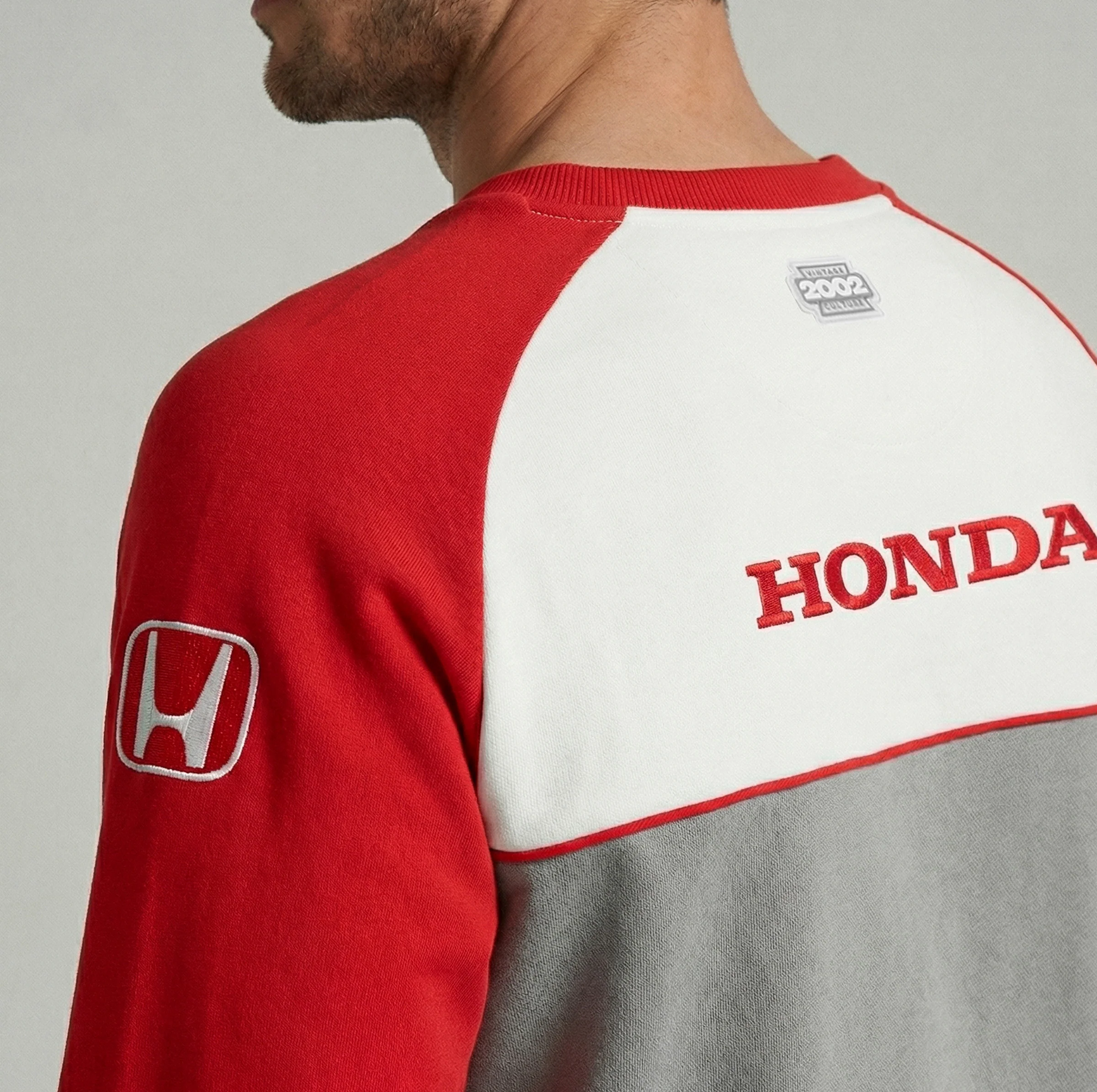 2002 Honda F1 Team Crewneck Sweatshirt - Image 8