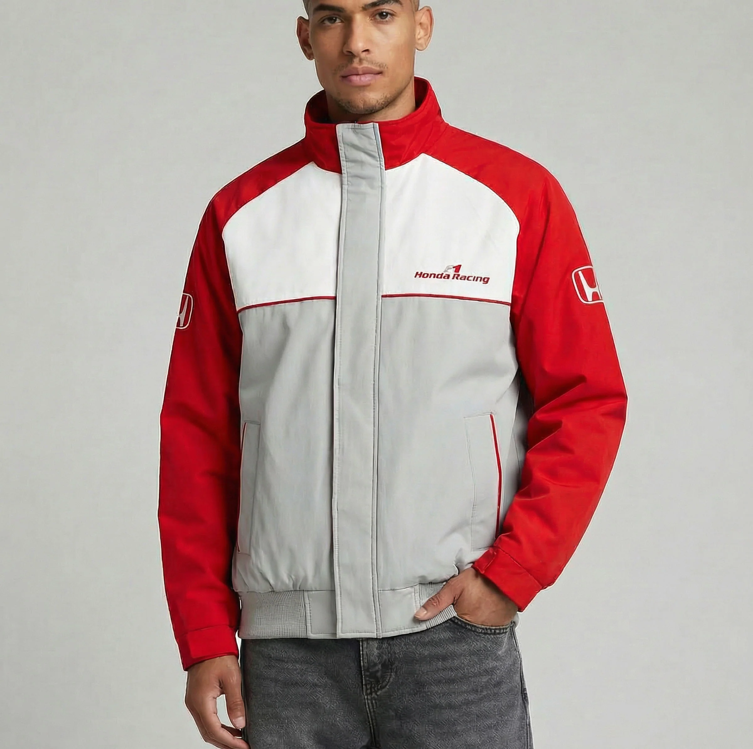 2002 Honda F1 Team Heavyweight Jacket - Image 4